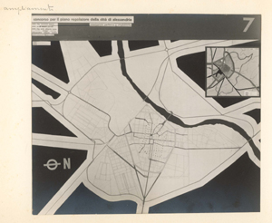 concorso per il piano regolatore della città di alessandria - sistemazione periferica e ampliamento