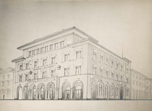 Ufficio Poste e Telegrafi di Alessandria, progetto