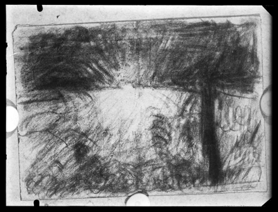 Disegno a carboncino di Pellizza da Volpedo