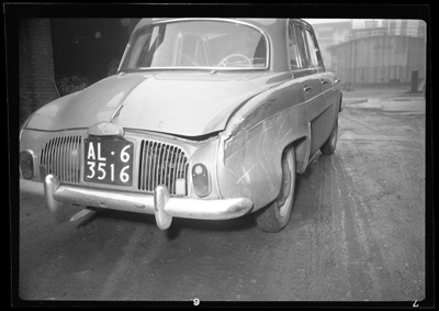 Automobile sinistrata in incidente stradale ad Alessandria