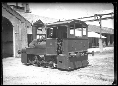 Locomotore della ditta Borasalino ad Alessandria