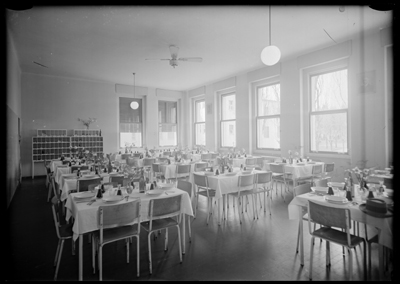 Sala mensa del tubercolosario di Alessandria