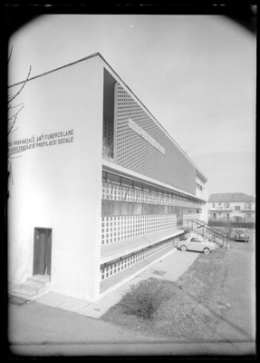Veduta di scorcio del consultorio di Alessandria