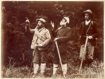 Giuseppe Borsalino, Mathias Zurbrigghen e un accompagnatore