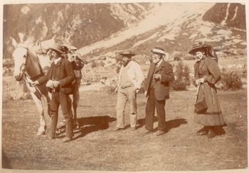 Mattia Zurbriggen e Giuseppe Borsalino a Macugnaga