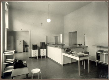 Alessandria - Sanatorio Teresio Borsalino- interno: ufficio economato
