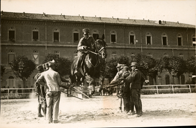 Caserma Valfrè, esibizione equestre