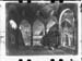 Bozzetto scenografico per scena storico romanzesca in stile neogotico, dipinto da G. Migliara